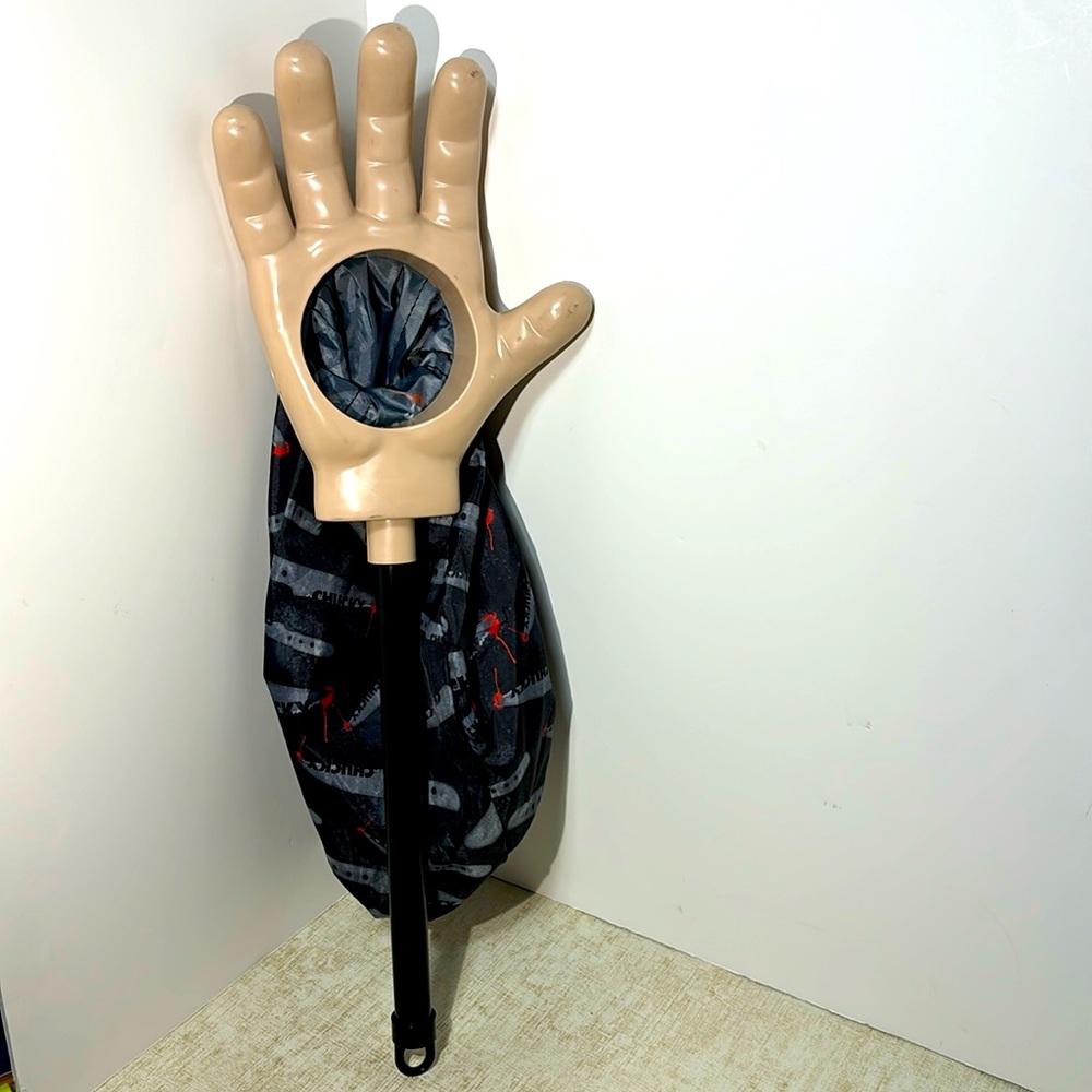 Chucky "It's Time to Play" Extend-O-Hand Trick or Treat Bag! Haloween Bag!